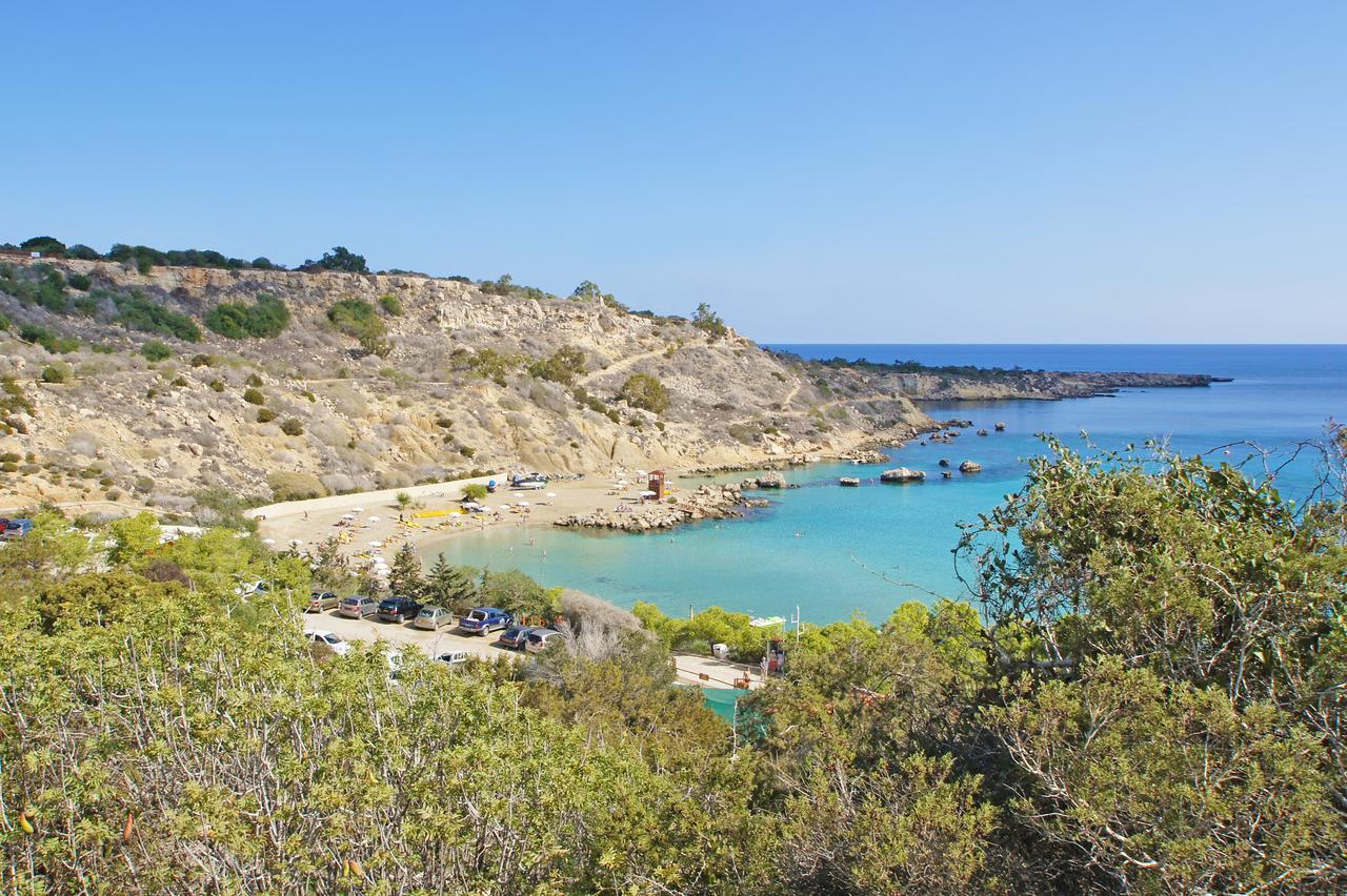 Amber - Coralli Beachfront Apartment Protaras Dış mekan fotoğraf